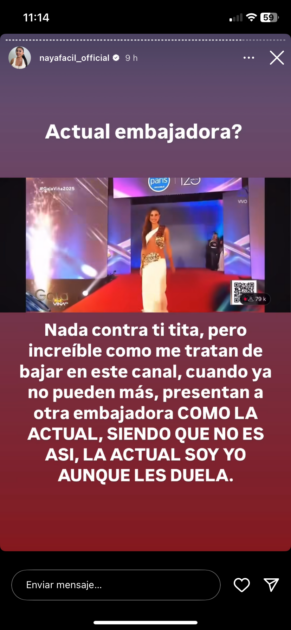 Naya Fácil contesta a Mega