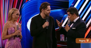 No lo dejaban ir Rafa y Karen impidieron prematura salida de George Harris en Viña y lo aconsejaron