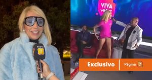 Nunca imaginé que se iba a levantar Di Mondo se sinceró por su chascarro con su vestido en TV