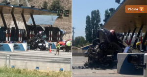 Joven muere tras chocar contra peaje