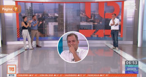 Francesco Gazzella expuso insólito chascarro de periodista de T13: "Merece una foto en la entrada"