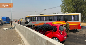 choque frontal en biobio