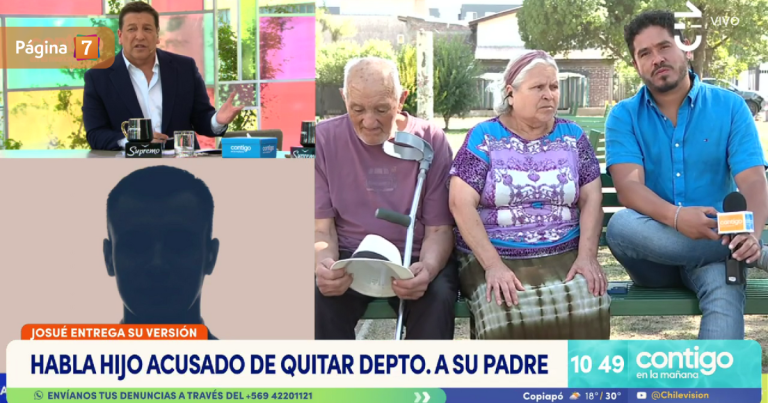 JC Rodríguez enfrentó a hijo acusado de quitarle departamento a sus padres adultos mayores