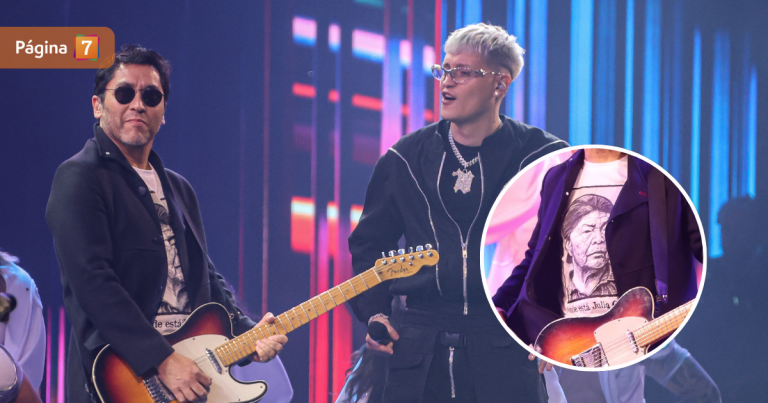 Claudio Narea sorprendió en Viña 2025 con consigna sobre dirigenta mapuche: ¿quién es Julia Chuñil?