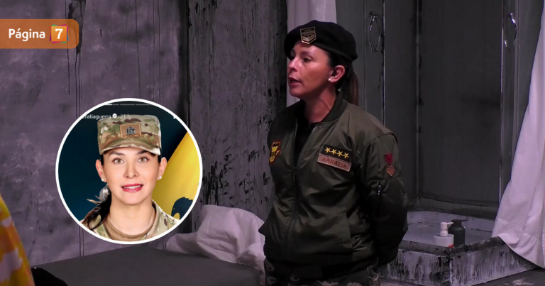 Comandante Pía Arratia presentó a su hermana militar: 