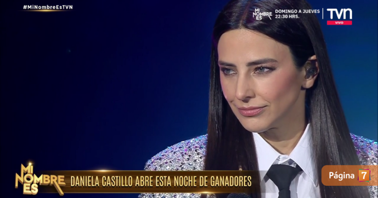 La especial participación de Daniela Castillo en 'Mi nombre es': imitó a Laura Pausini