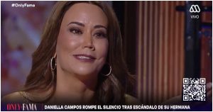 Daniella Campos rompió el silencio en entrevista con Only Fama: se refirió a la polémica de su hermana, Denisse Campos, en bar de Viña del Mar