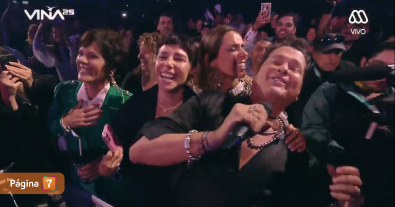 Las reacciones que dejó canto de Dayana Amigo durante show de Carlos Vives en Viña 2025
