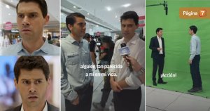 el doble de Pedro Campos que grabó escena de Nuevo Amores de Mercado