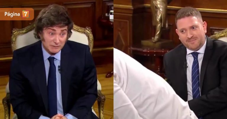 Viralizan momento en que asesor de Javier Milei interrumpe entrevista sobre polémica de $LIBRA