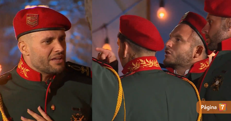 Fabio y Jenko protagonizaron áspero cruce en Palabra de Honor: compañeros tuvieron que separarlos