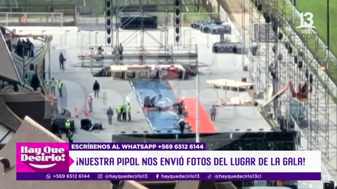 Filtran las primeras imágenes de cómo será la escenografía de la Gala del Festival de Viña 2025
