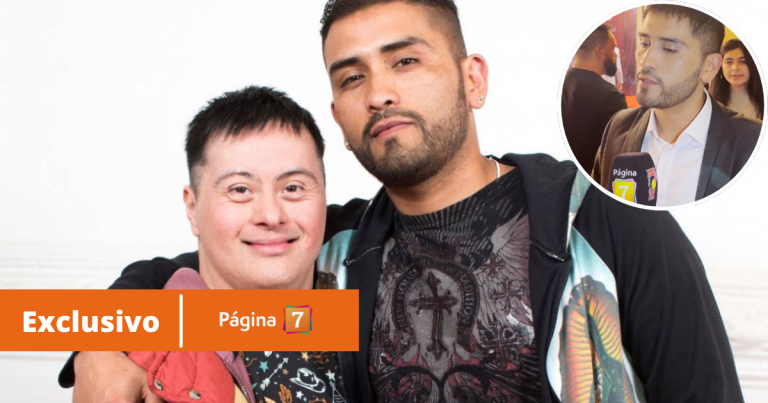 Gastón Salgado dio clases de actuación a compañero de Cromosoma 21: 