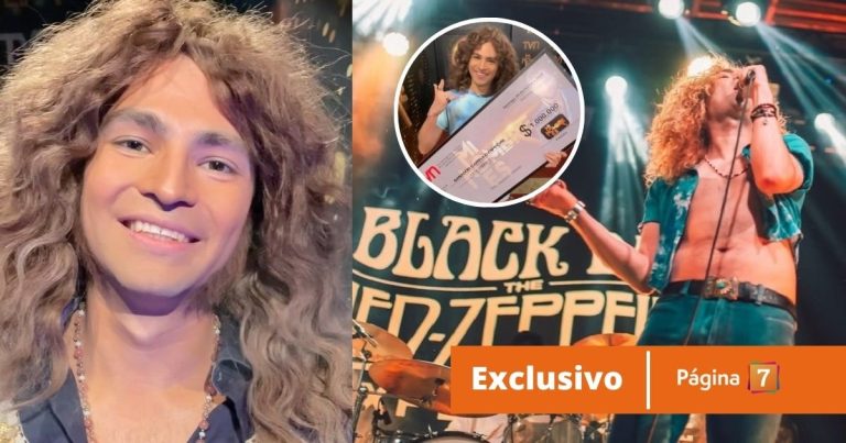 Imitador de Robert Plant (Led Zeppelin) en 'Mi Nombre Es' cuenta qué hará con el millón de pesos