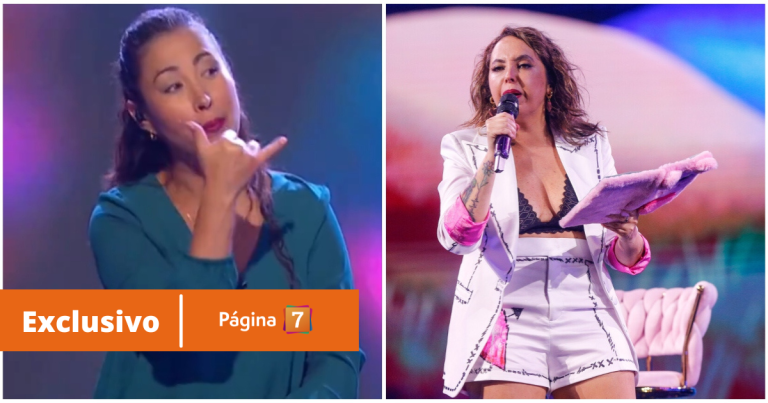 Intérprete de señas y clave para seguir veloz ritmo de Chiqui Aguayo en Viña: 