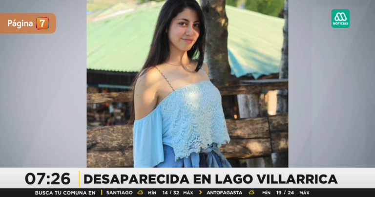 Hermana de joven kayakista extraviada en Lago Villarrica: 