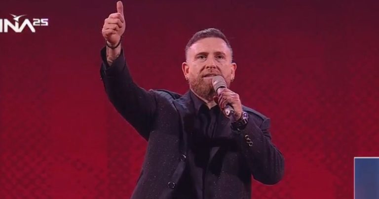 El accidentado inicio de la rutina de Juan Pablo López en Viña: ¿por qué pifiaba el público?