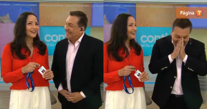 Julio César Rodríguez le lanzó ácida broma a Andrea Arístegui sobre Mega: "Allá está la ca..."