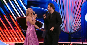 Karen Doggenweiler y su sutil "parada de carros" a George Harris en Viña: "Las mochas…"