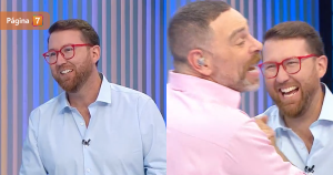 Lucho Ugalde debutó en Mega y Neme bromeó con su fallido arribo a CHV: "Finalmente somos compañeros"