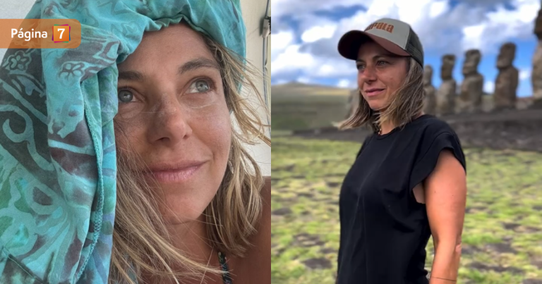 Mariana Derderian publicó imágenes de viaje a Rapa Nui con sentida reflexión: 