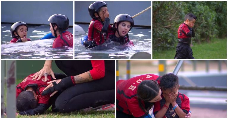 Miguelito abandonó llorando la competencia en Palabra de Honor: 