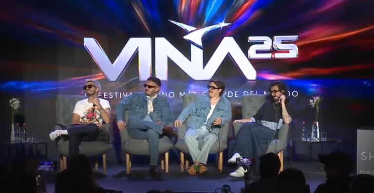 Morat y show en Viña: 