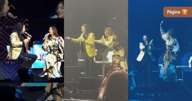 Myriam Hernández protagonizó inesperado momento en concierto de Marco Antonio Solís en Chile