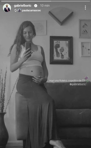 Presidente Gabriel Boric y Paula Carrasco revelan el nombre de su hija: publicaron dulce postal