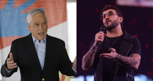 Edo Caroe zafó en la Quinta con chistes de Piñera pero en redes causó división: las reacciones