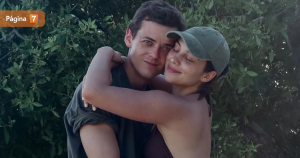 El romántico gesto de Simón Pesutic con Vivianne Dietz tras largo viaje