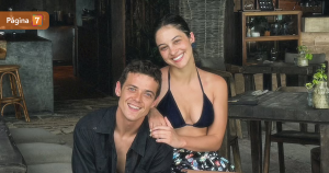 Simón Pesutic y Vivianne Dietz celebraron San Valentín en Rapa Nui: publicaron románticos registros