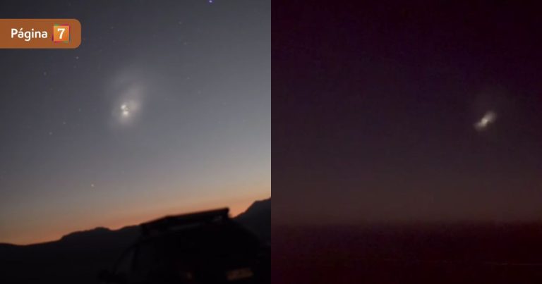 Supuesto avistamiento de ovni: ¿qué era la misteriosa luz que se vio en varias regiones de Chile?