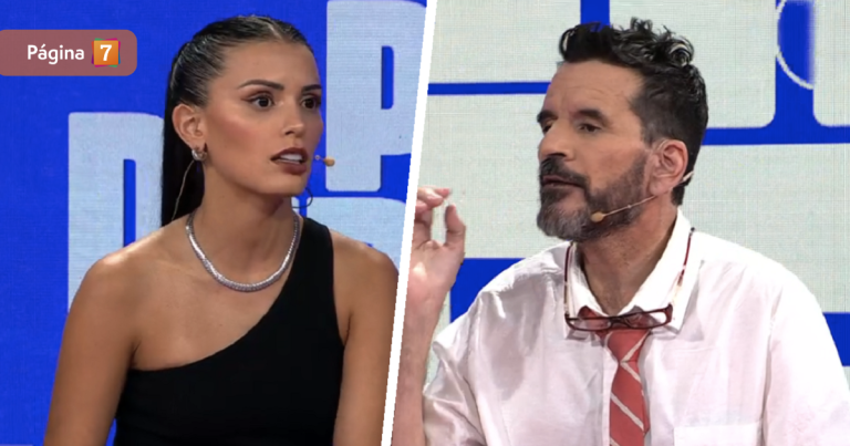 Duro cruce de Vasco Moulian con Cony Capelli por defensa a Cristián Campos: 