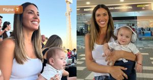 Vanesa Borghi llevó por primera vez a su hijo al estadio: recibió particular comentario