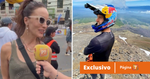 Actriz Ángela Contreras acompaña a su hijo en Red Bull Valparaíso Cerro Abajo: