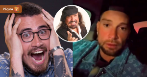 Así reaccionó Claudio Michaux a la indignación de Luis Mateucci por chiste sobre muerte del Negro