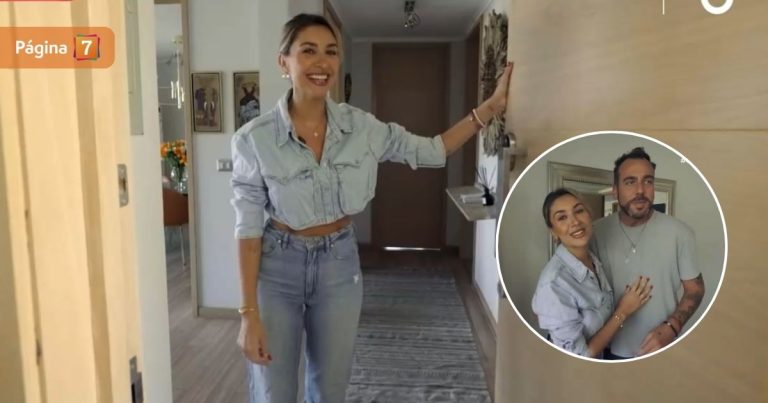 Así es el departamento donde Camila Andrade vive junto a Kaminski: lo mostró en La Divina Comida