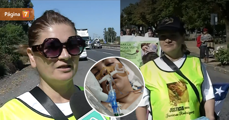 Mamá camina desde Los Ángeles a Santiago por su hija: necesita $500 millones para salvar su vida