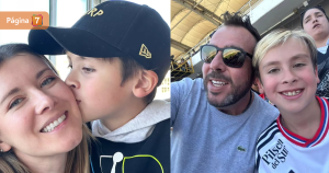 Pasa tan rápido el tiempo Carla Jara compartió el regreso a clases de su hijo con Kaminski