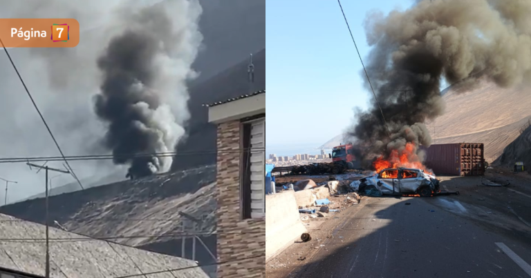 Detienen a chofer que protagonizó múltiple colisión en Iquique y que dejó un fallecido