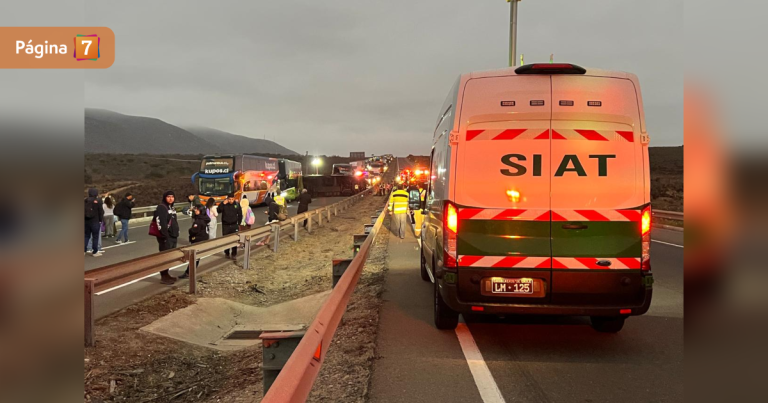 Confirman identidad de los seis fallecidos tras choque de buses en Ruta 5 Norte