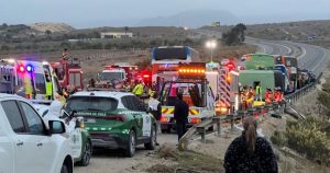 Accidente en Ruta 5 Norte