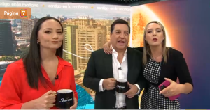 Allison Göhler defendió a meteorólogos tras crítica de JC Rodríguez: "Si usted me reta..."