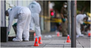 Dos personas fueron asesinadas a balazos en Santiago Centro