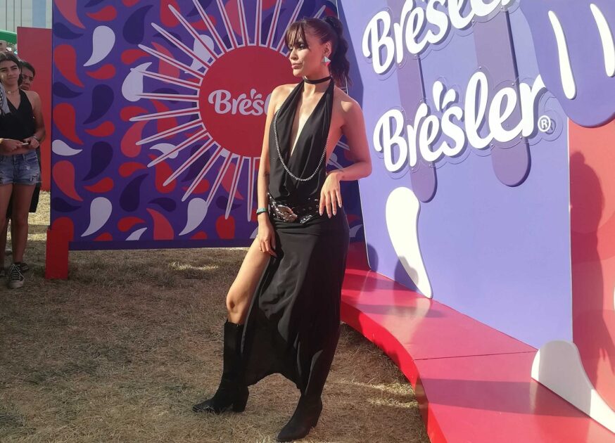 El look de Cony Capelli en Lollapalooza Chile