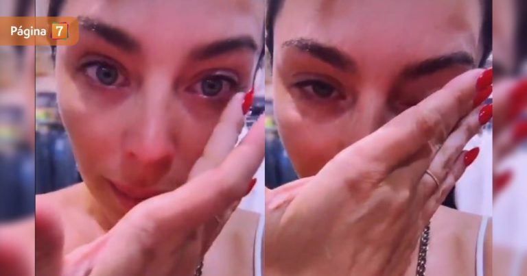 Daniela Aránguiz se emocionó hasta las lágrimas en supermercado con especial compra: 