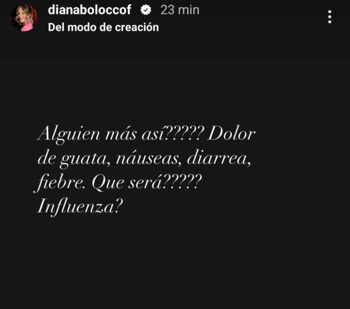 Diana Bolocco especuló con una posible influenza