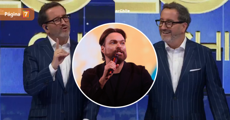 Eduardo Fuentes no se olvida de George Harris y lanzó singular ‘palo’ en The Floor: “Cuando vino…”