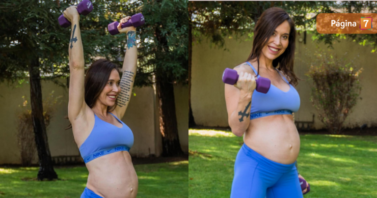 En medio de su segunda espera, Vale Roth ofrece clases para embarazadas: 